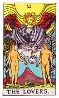 The Lovers Tarot Card and its meaning